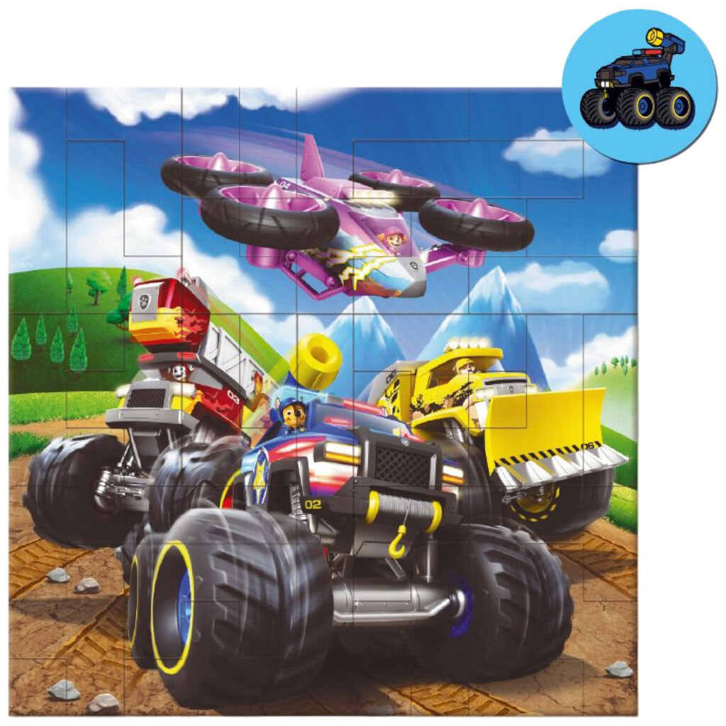 Магнитный пазл на 40 элементов «Колеса», Dodo - № 4 Магнитный пазл на 40 элементов «Колеса», Dodo - № 4