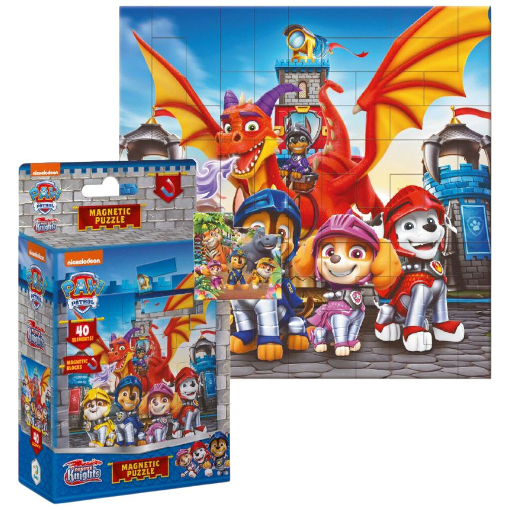 Магнитный пазл на 40 элементов «Рыцари», Dodo - № 2 Магнитный пазл на 40 элементов «Рыцари», Dodo - № 2