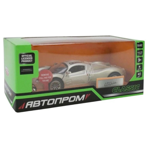 Машина 1:32 "Pagani Utopia", Автопром - № 2 Машина 1:32 "Pagani Utopia", Автопром - № 2
