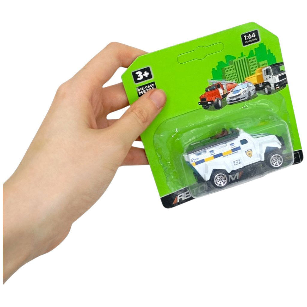 Машина металева, планшет 15,5x11,5x4см, мікс видів, Автопром - № 2 Машина металева, планшет 15,5x11,5x4см, мікс видів, Автопром - № 2