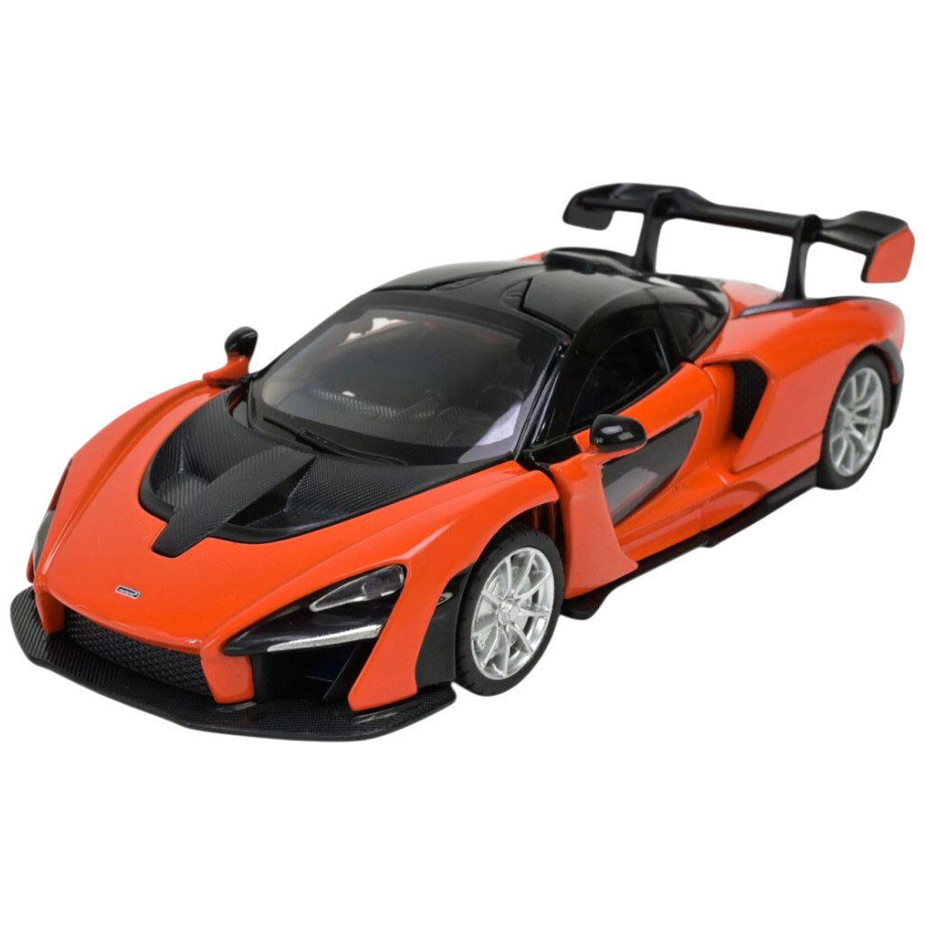 Машина металлическая 1:32 "Mclaren Senna", свет, звук, коробка 18x9x8 см, Автопром - № 1 Машина металлическая 1:32 "Mclaren Senna", свет, звук, коробка 18x9x8 см, Автопром - № 1