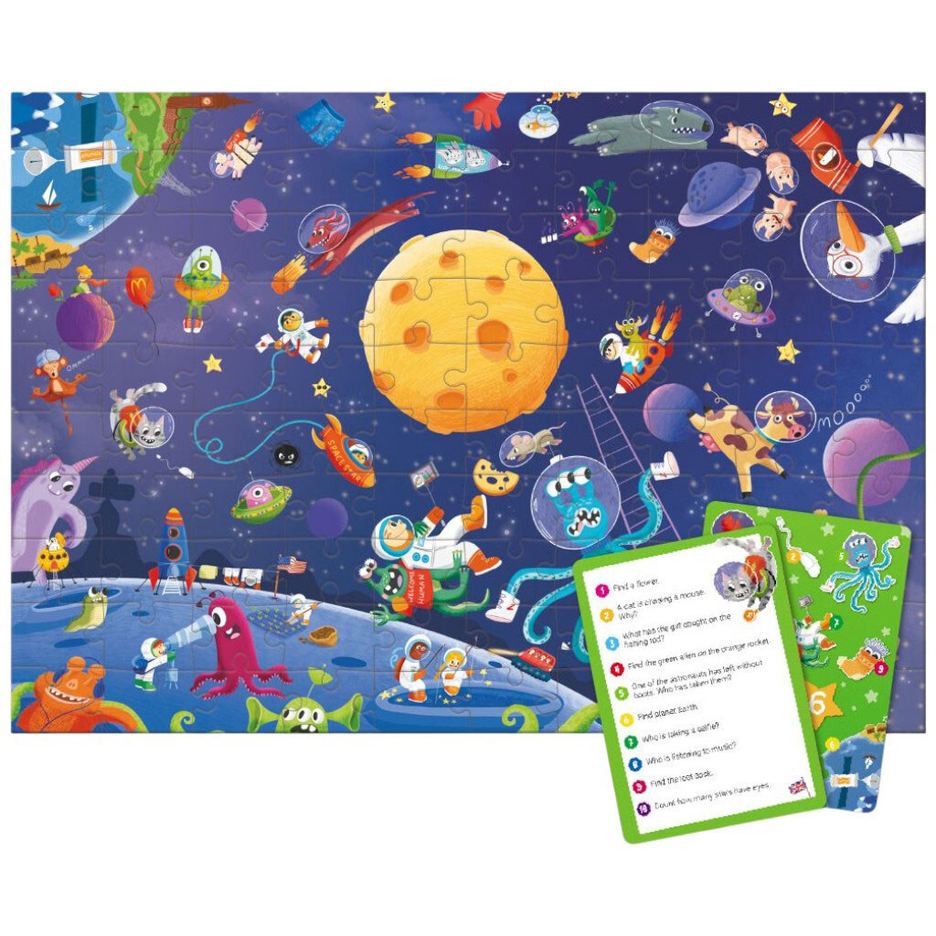 Пазл. Шукай і знаходиш «Шалений космос», Dodo - № 3 Пазл. Шукай і знаходиш «Шалений космос», Dodo - № 3