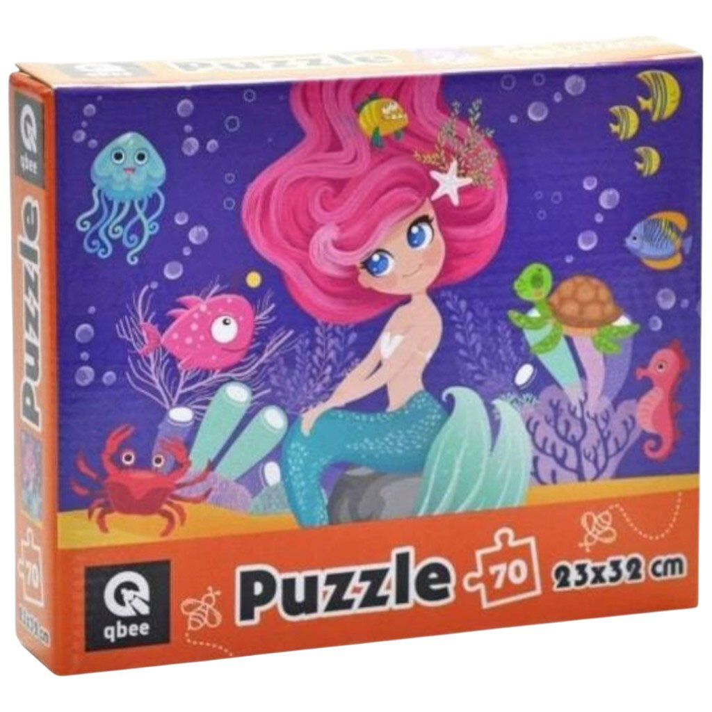 Пазли "Світ Русалки", 70 елм., Qbee - № 1 Пазли "Світ Русалки", 70 елм., Qbee - № 1