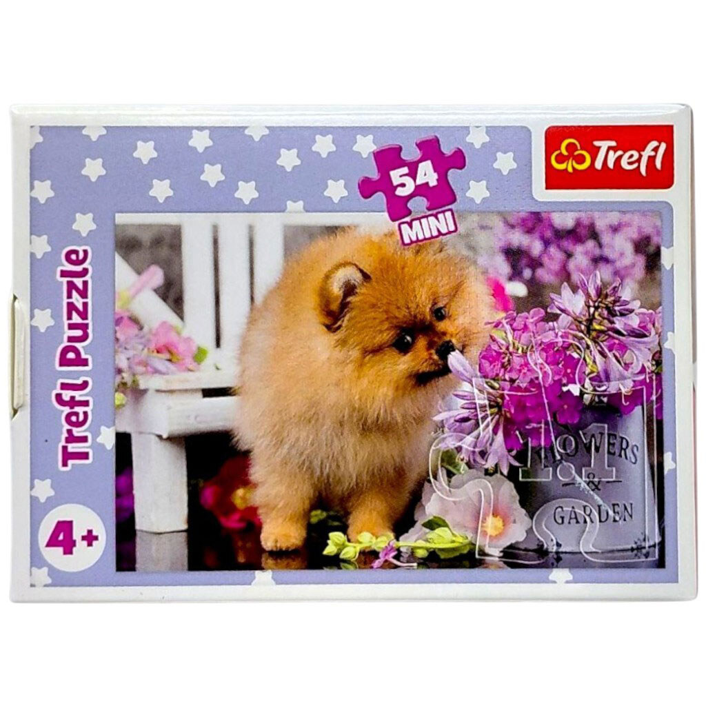 Пазлы "Животные. Пёсик", 54 эл., Trefl - № 1 Пазлы "Животные. Пёсик", 54 эл., Trefl - № 1