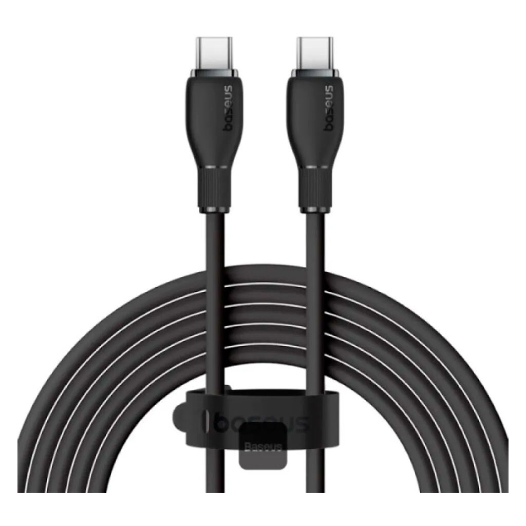USB кабель Baseus P10355702111-B1 Pudding, Type-C, 1.0 м., Черный - № 1 USB кабель Baseus P10355702111-B1 Pudding, Type-C, 1.0 м., Черный - № 1