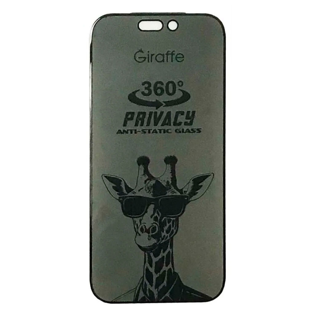 Захисне скло камери Apple iPhone 17 Pro Max, Giraffe, Антишпигун, Чорний - № 2 Захисне скло камери Apple iPhone 17 Pro Max, Giraffe, Антишпигун, Чорний - № 2