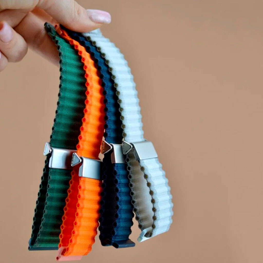 Ремінець універсальний, Nylon Ocean Band, Чорний - № 4 Ремінець універсальний, Nylon Ocean Band, Чорний - № 4