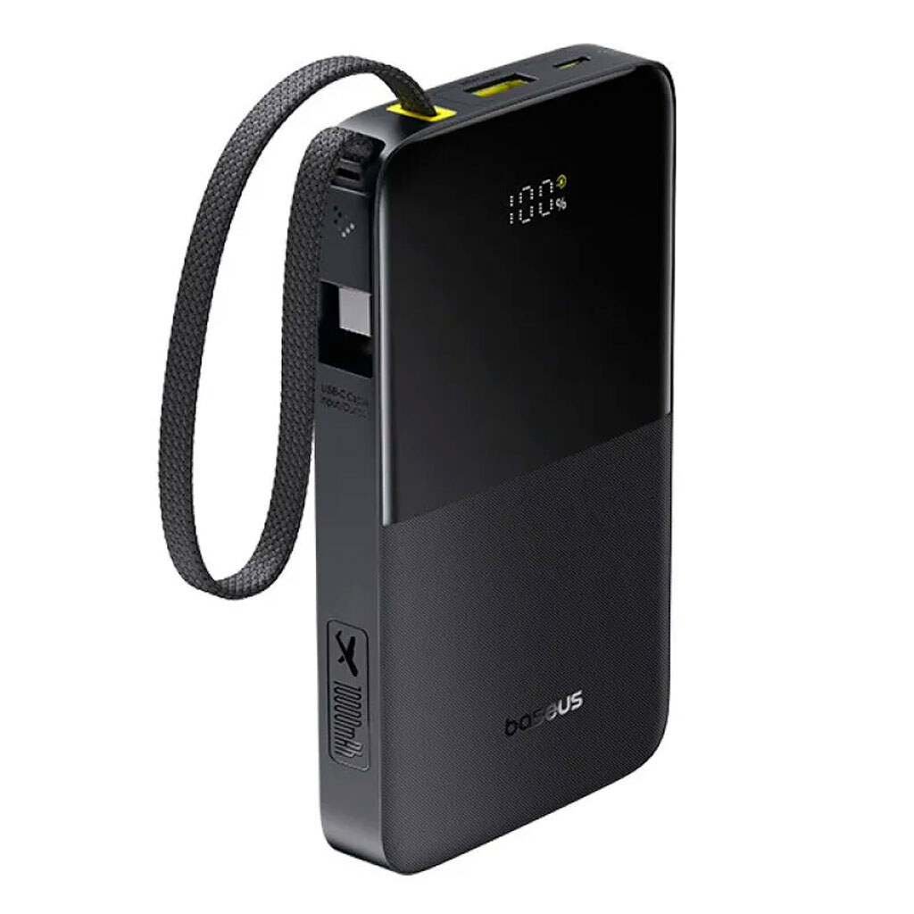 Портативна батарея (Power Bank) Baseus E0027600 EnerFill FC51 Bipow2 Pro, 10000 mAh, Чорний - № 1 Портативна батарея (Power Bank) Baseus E0027600 EnerFill FC51 Bipow2 Pro, 10000 mAh, Чорний - № 1