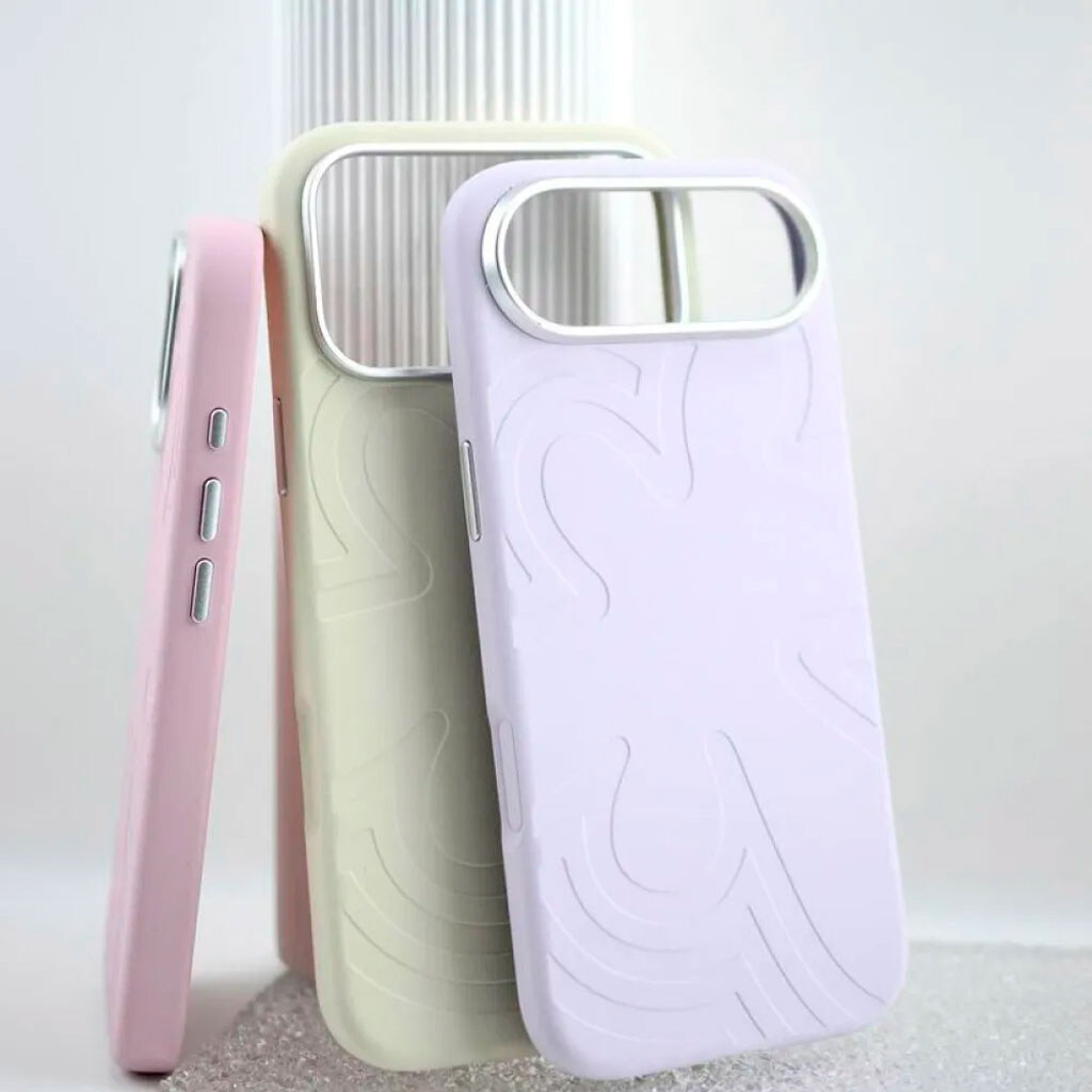 Чохол (накладка) Apple iPhone 15 Pro Max, Flower Liquid, Morandi Purple, MagSafe, Фіолетовий - № 3 Чохол (накладка) Apple iPhone 15 Pro Max, Flower Liquid, Morandi Purple, MagSafe, Фіолетовий - № 3