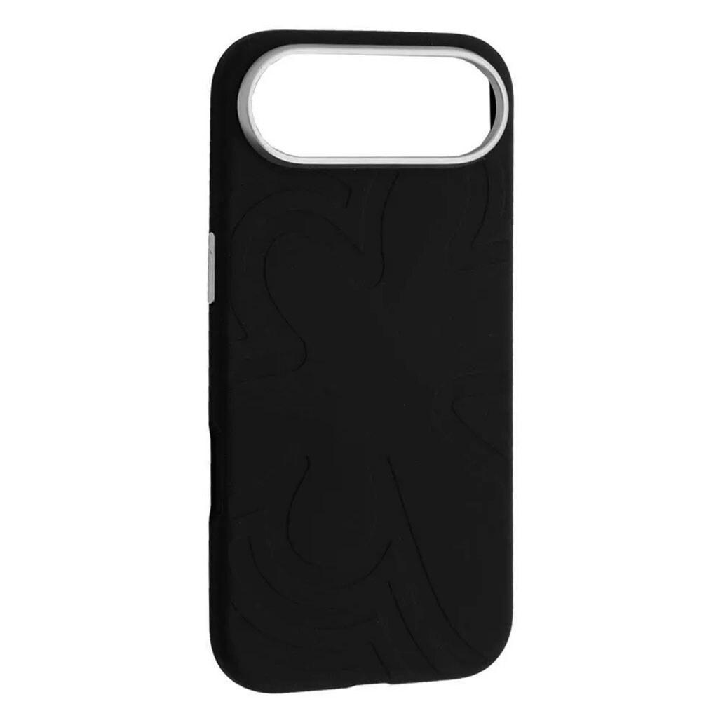 Чохол (накладка) Apple iPhone 17 Air, Flower Liquid, MagSafe, Чорний - № 1 Чохол (накладка) Apple iPhone 17 Air, Flower Liquid, MagSafe, Чорний - № 1