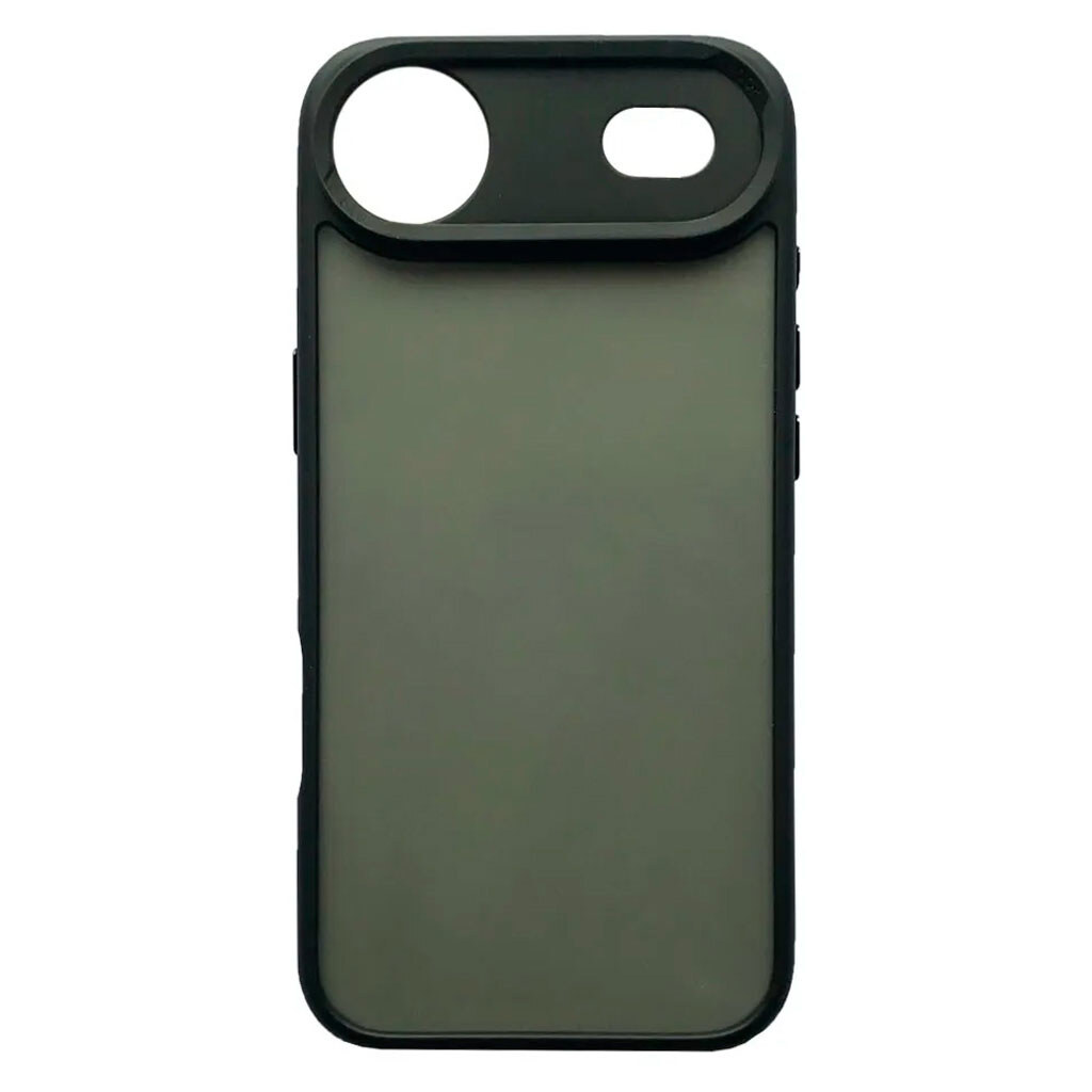 Чохол (накладка) Apple iPhone 17 Air, Rock Guard Touch, Чорний - № 1 Чохол (накладка) Apple iPhone 17 Air, Rock Guard Touch, Чорний - № 1