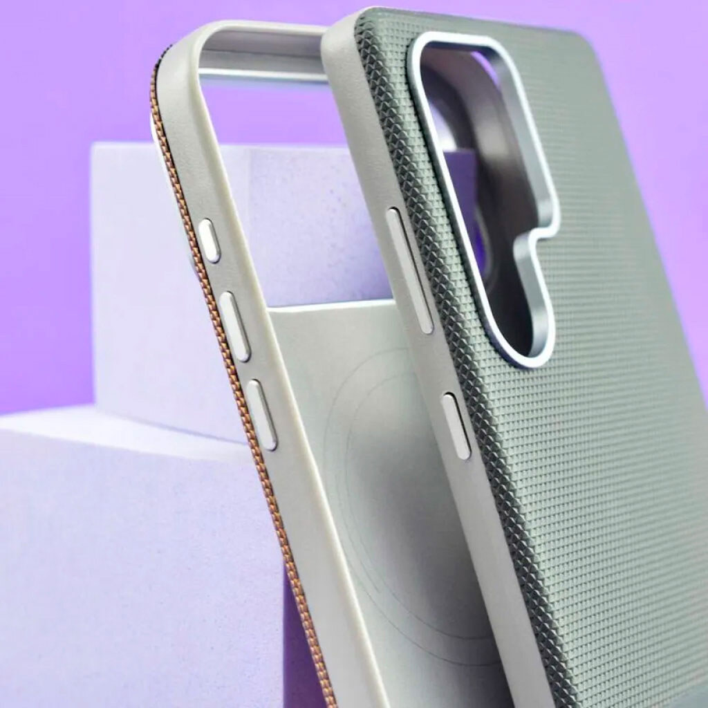 Чохол (накладка) Apple iPhone 16, Two Different, Clay, MagSafe, Сірий - № 3 Чохол (накладка) Apple iPhone 16, Two Different, Clay, MagSafe, Сірий - № 3