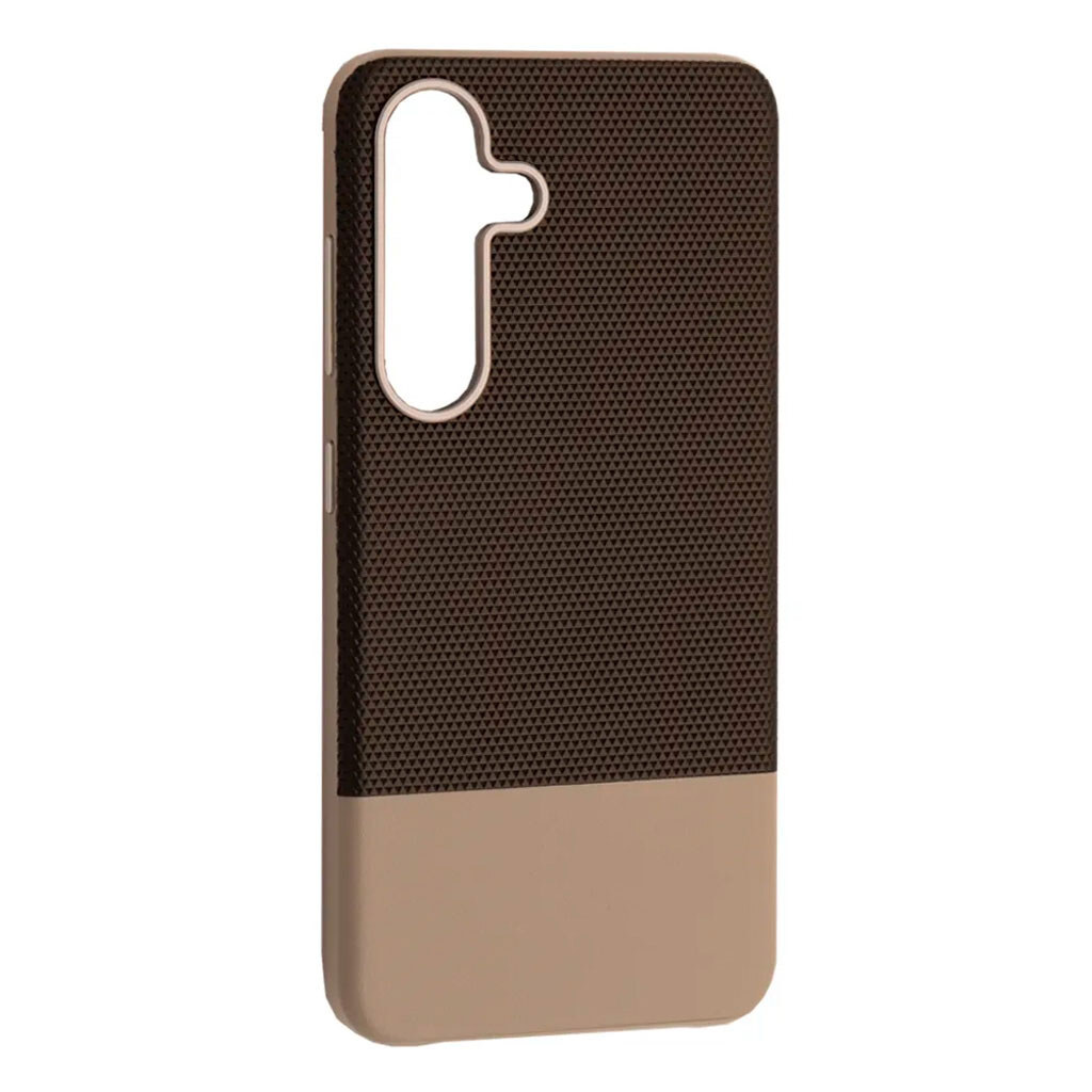 Чехол (накладка) Samsung Galaxy S25, Two Different, MagSafe, Clay, Серый - № 1 Чехол (накладка) Samsung Galaxy S25, Two Different, MagSafe, Clay, Серый - № 1