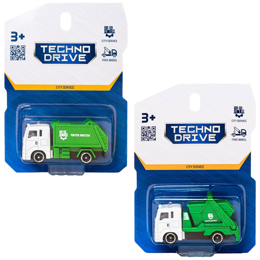 Автомодель игровая "Городская служба", мини микс, Technodrive - № 4 Автомодель игровая "Городская служба", мини микс, Technodrive - № 4