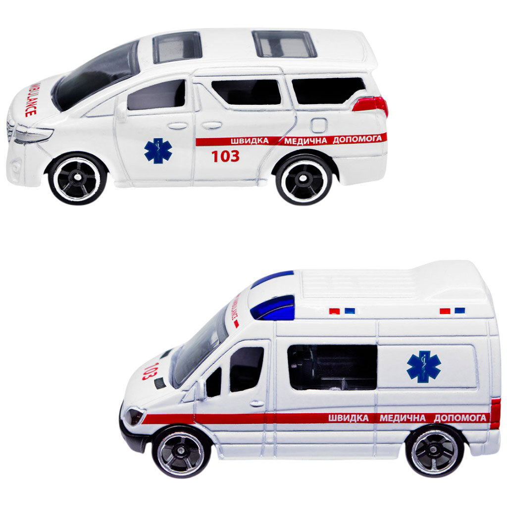 Автомодель игровая "Городская служба", мини микс, Technodrive - № 12 Автомодель игровая "Городская служба", мини микс, Technodrive - № 12