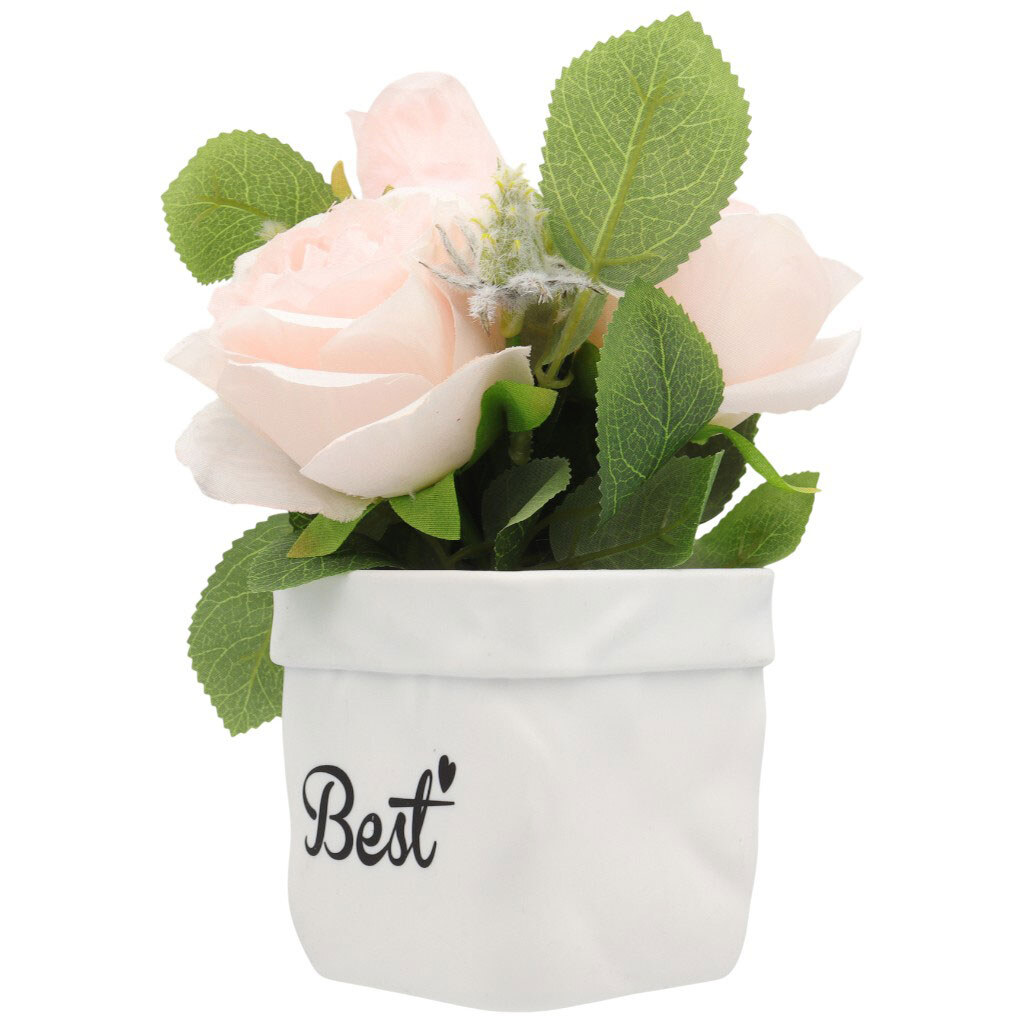 Декор для дому "Троянда штучна у горщику" - № 3 Декор для дому "Троянда штучна у горщику" - № 3