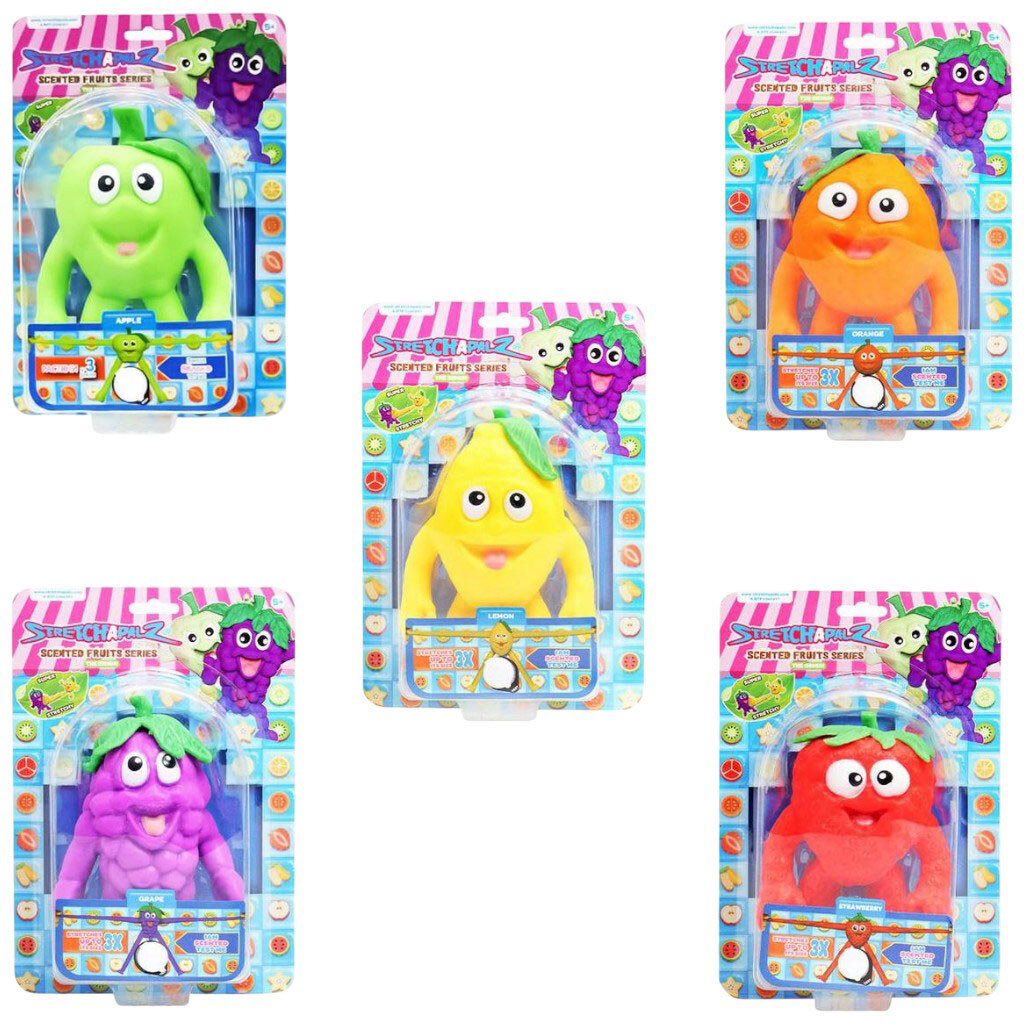 Игрушка-антистресс тянучая STRETCHAPALZ, серия "Fruit", 14 см, Stretchapalz - № 6 Игрушка-антистресс тянучая STRETCHAPALZ, серия "Fruit", 14 см, Stretchapalz - № 6