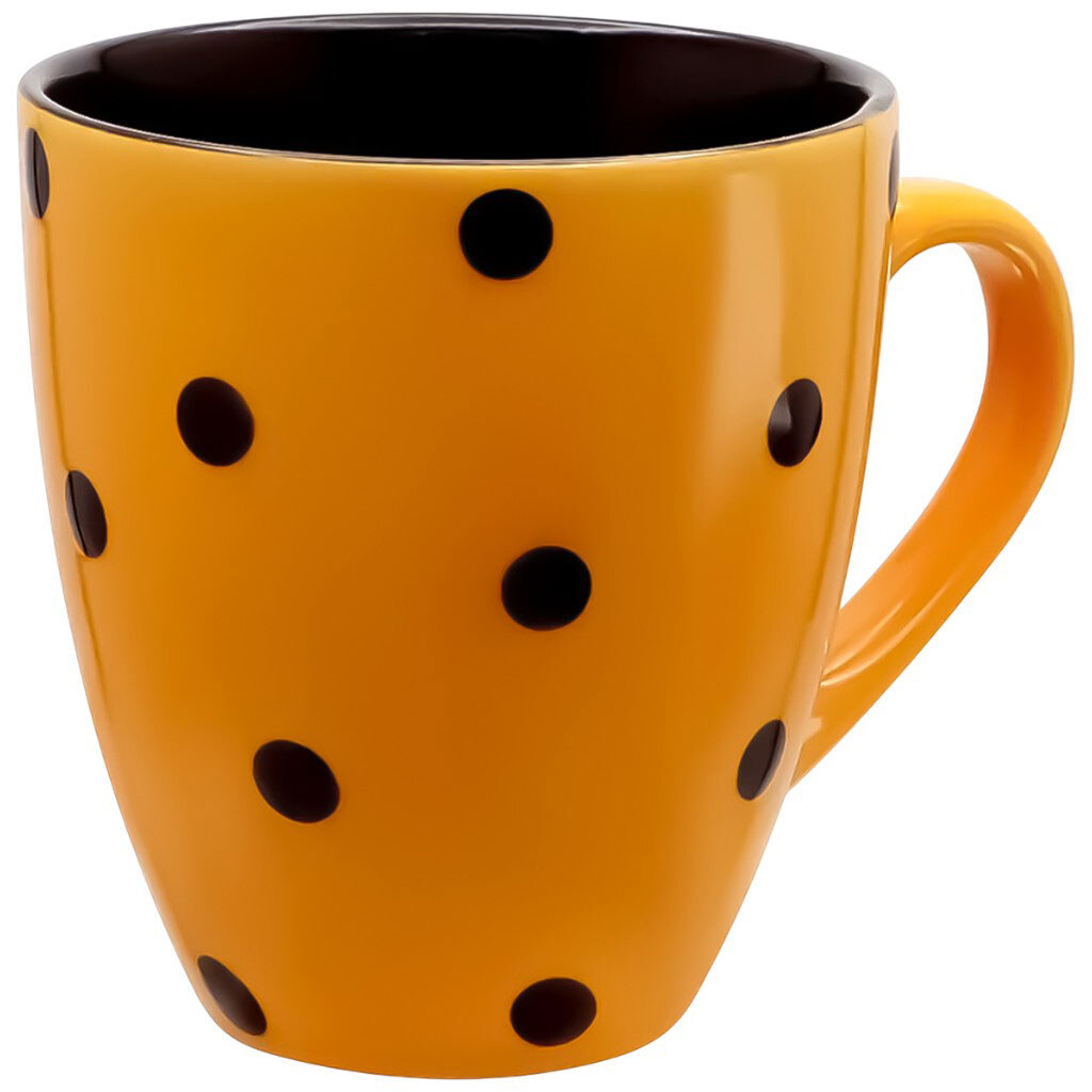 Кружка фарфоровая Grazie Горох MIX, 540 мл - № 3 Кружка фарфоровая Grazie Горох MIX, 540 мл - № 3
