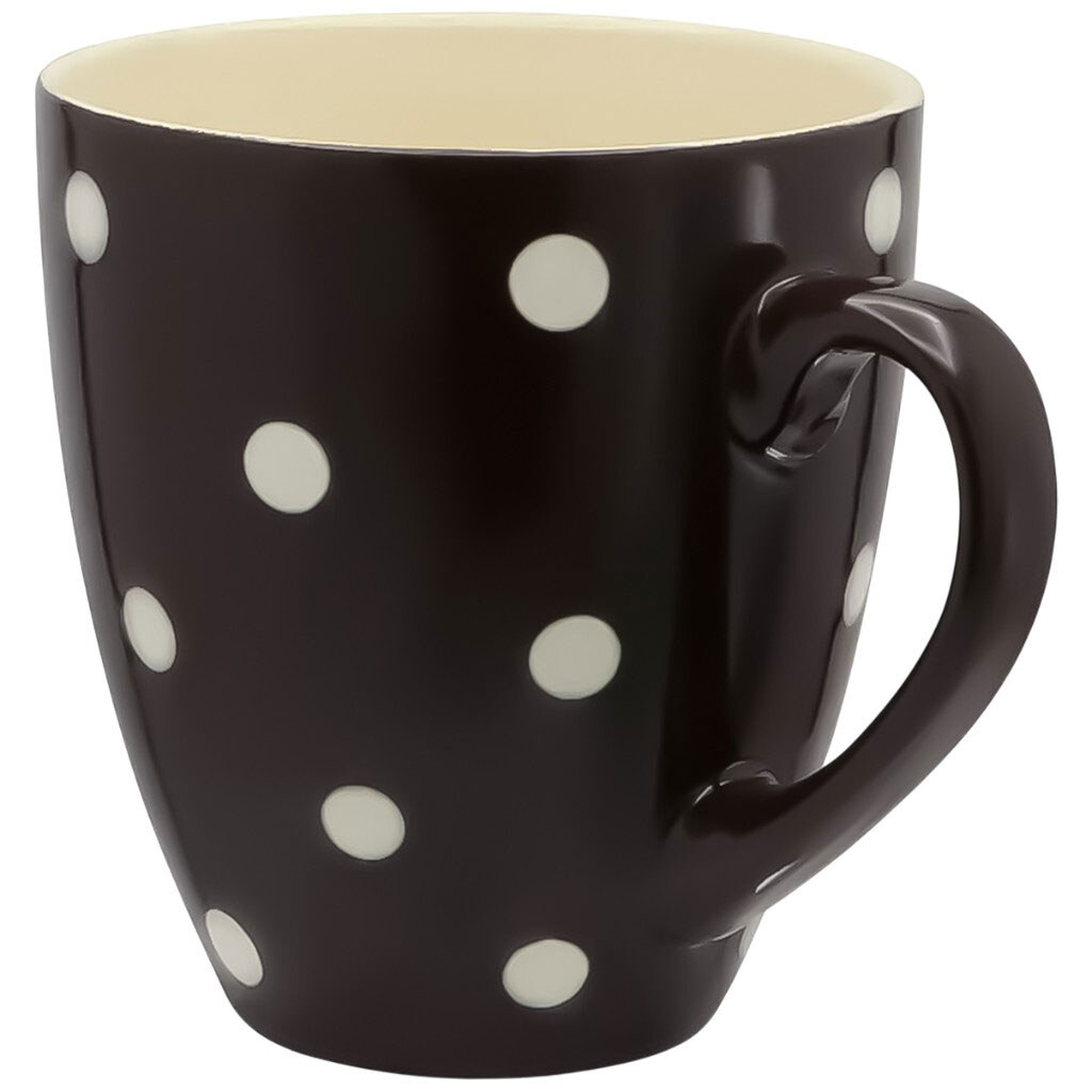 Кружка фарфоровая Grazie Горох MIX, 540 мл - № 4 Кружка фарфоровая Grazie Горох MIX, 540 мл - № 4