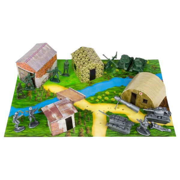 Набір іграшковий дитячий COLORPLAST "Блок-пост", Colorplast - № 3 Набір іграшковий дитячий COLORPLAST "Блок-пост", Colorplast - № 3