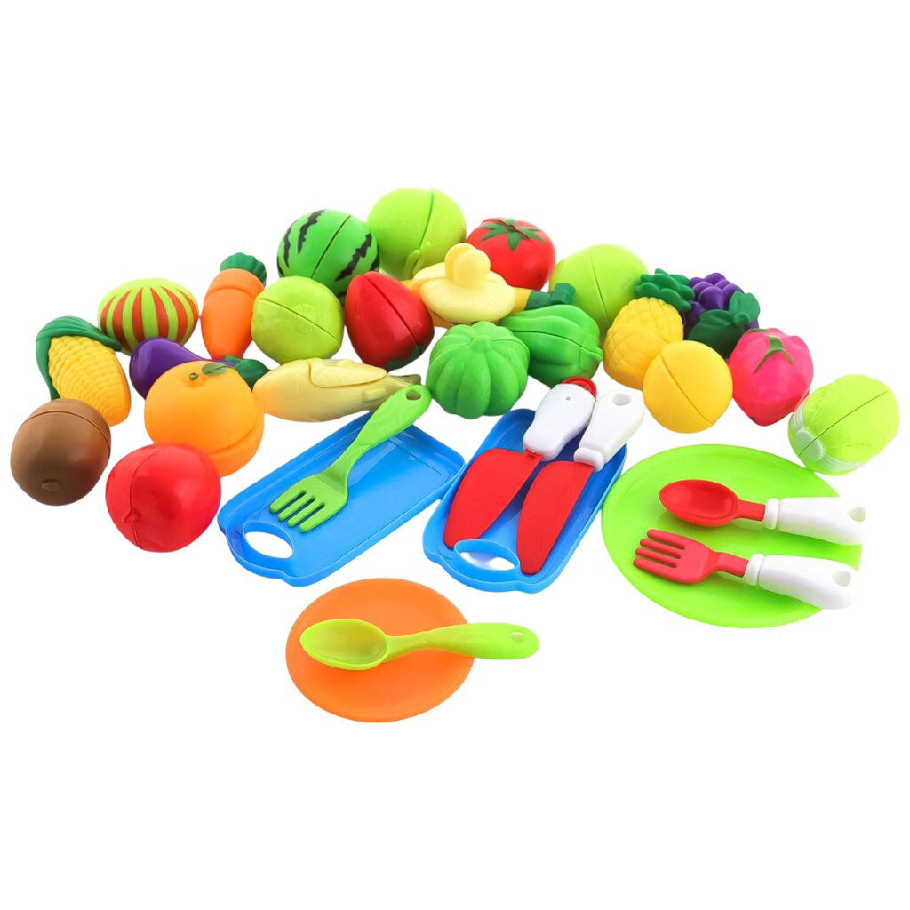 Набір іграшковий "Овочі та фрукти" на липучках - № 1 Набір іграшковий "Овочі та фрукти" на липучках - № 1