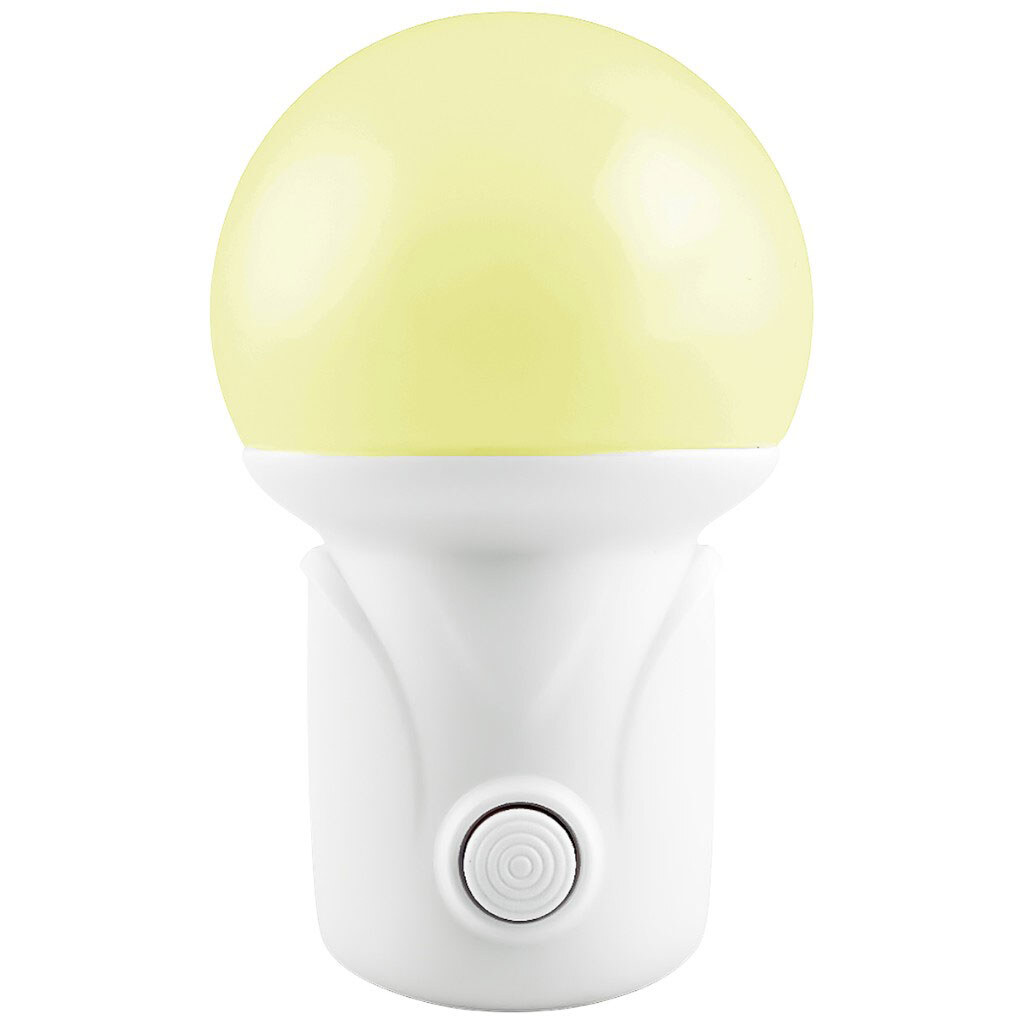 Нічник LED мережевий з кнопками LUNO "Куля", 2 режима - № 6 Нічник LED мережевий з кнопками LUNO "Куля", 2 режима - № 6