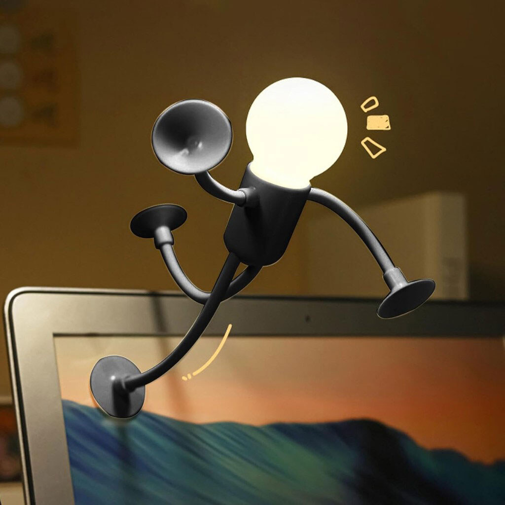 Светильник на батарейках мини на присоске "Мужчина" - № 6 Светильник на батарейках мини на присоске "Мужчина" - № 6