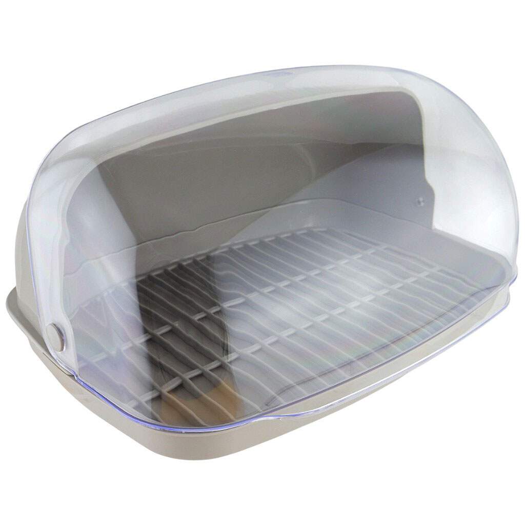 Хлібниця пластикова Алеана, мікс, 32х25х17 см - № 1 Хлібниця пластикова Алеана, мікс, 32х25х17 см - № 1