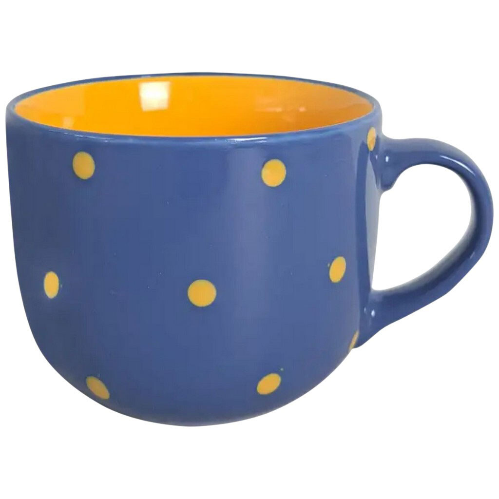 Чашка фарфоровая Vittora "Веселые горохи", 480 мл - № 2 Чашка фарфоровая Vittora "Веселые горохи", 480 мл - № 2