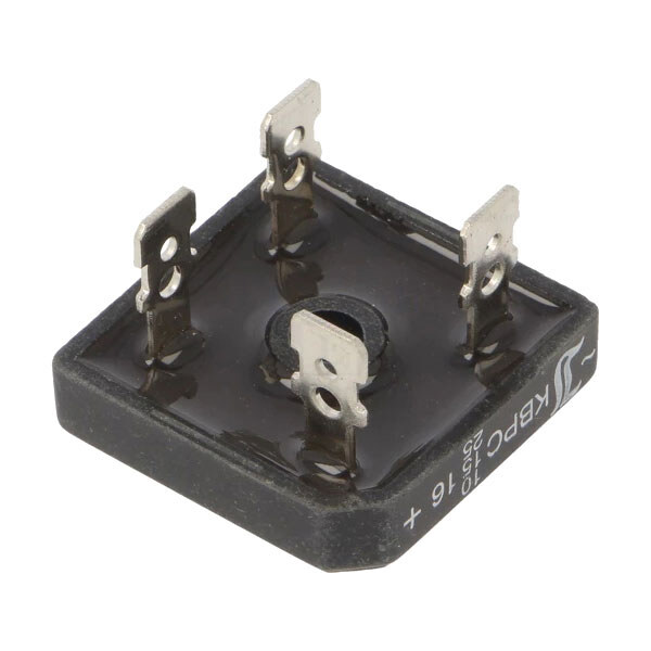 Мост однофазный выпрямительный KBPC10/15/2516FP - № 1 Мост однофазный выпрямительный KBPC10/15/2516FP - № 1