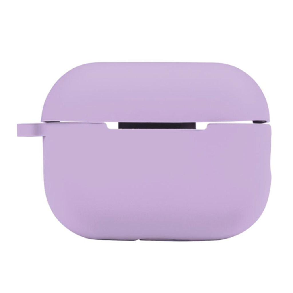 Чохол (накладка) Apple AirPods Pro 2, Silicone Classic Case, Elegant Purple, Фіолетовий - № 1 Чохол (накладка) Apple AirPods Pro 2, Silicone Classic Case, Elegant Purple, Фіолетовий - № 1