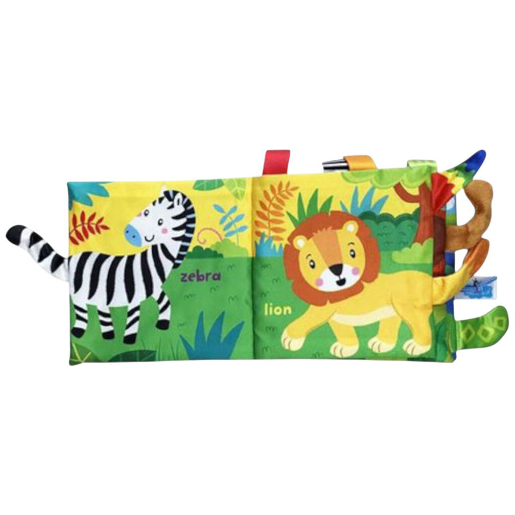 Интерактивная развивающая книжечка "Джунгли", LakaRose - № 2 Интерактивная развивающая книжечка "Джунгли", LakaRose - № 2