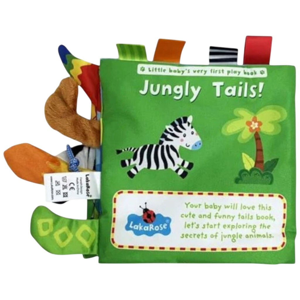 Интерактивная развивающая книжечка "Джунгли", LakaRose - № 3 Интерактивная развивающая книжечка "Джунгли", LakaRose - № 3