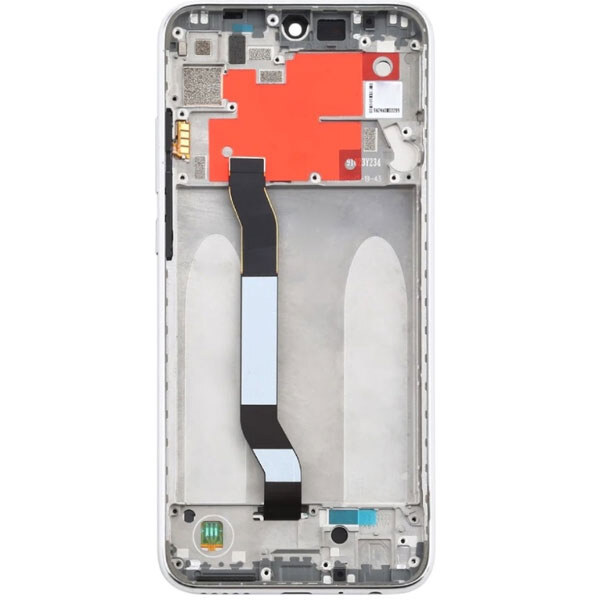 Дисплей (екран) Xiaomi Redmi Note 8t, Original (100%), З сенсорним склом, З рамкою, Срібний - № 2 Дисплей (екран) Xiaomi Redmi Note 8t, Original (100%), З сенсорним склом, З рамкою, Срібний - № 2