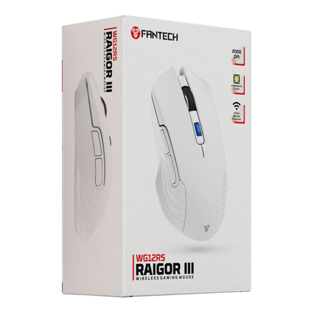 Мышь Fantech WG12RS Raigor III Silent click, Белый - № 4 Мышь Fantech WG12RS Raigor III Silent click, Белый - № 4