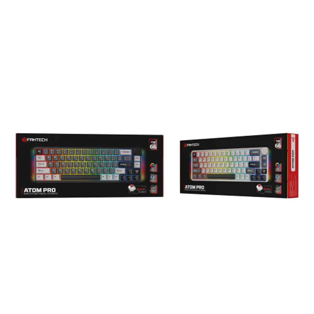 Клавіатура Fantech ATOM PRO66 MK919, Чорний - № 3 Клавіатура Fantech ATOM PRO66 MK919, Чорний - № 3