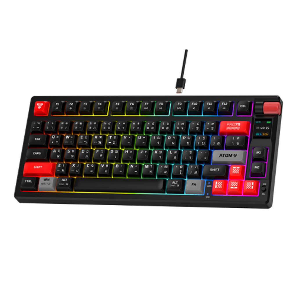 Клавіатура Fantech ATOM PRO79 MK917, Чорний - № 4 Клавіатура Fantech ATOM PRO79 MK917, Чорний - № 4