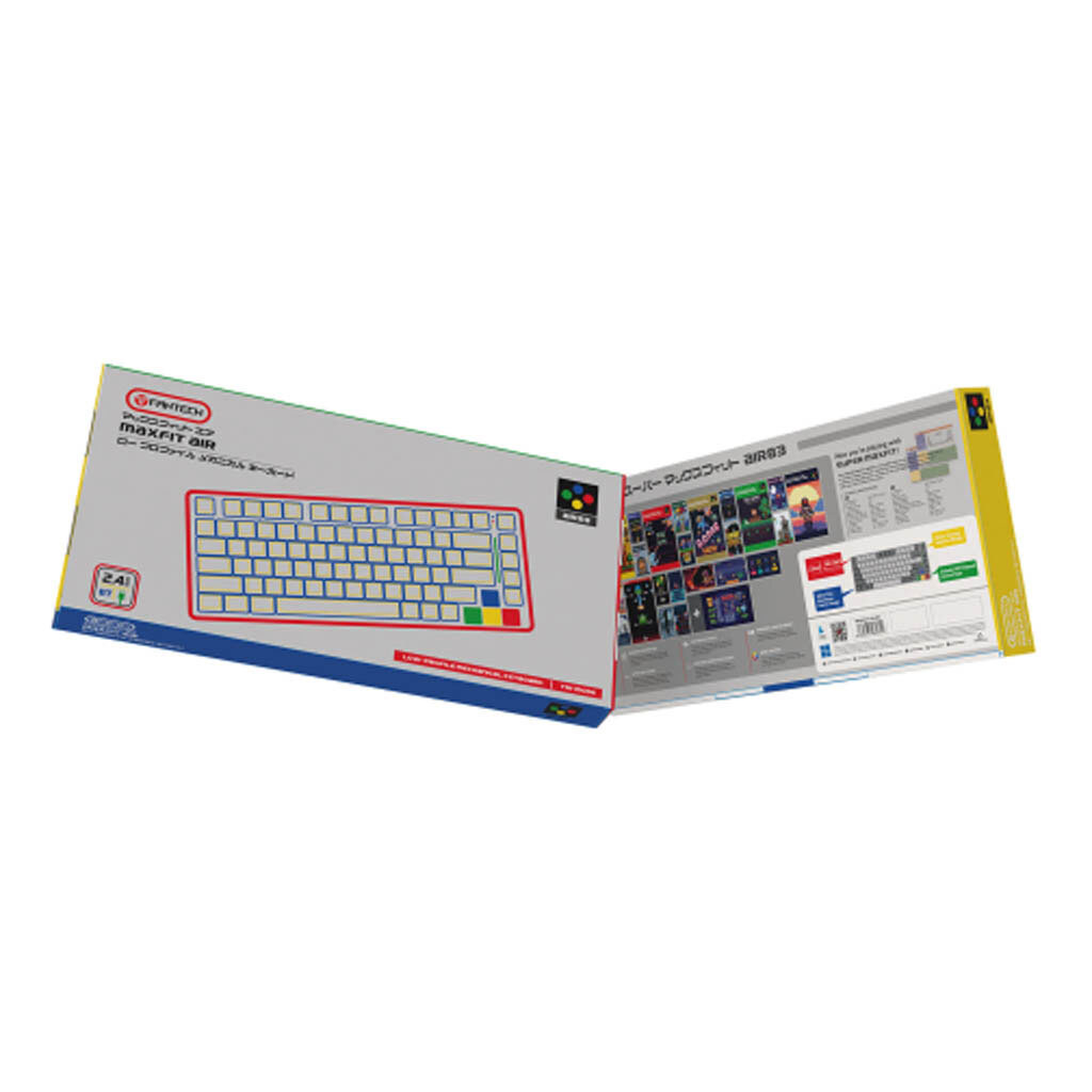 Клавіатура Fantech MAXFIT AIR83 MK915, Сірий - № 6 Клавіатура Fantech MAXFIT AIR83 MK915, Сірий - № 6