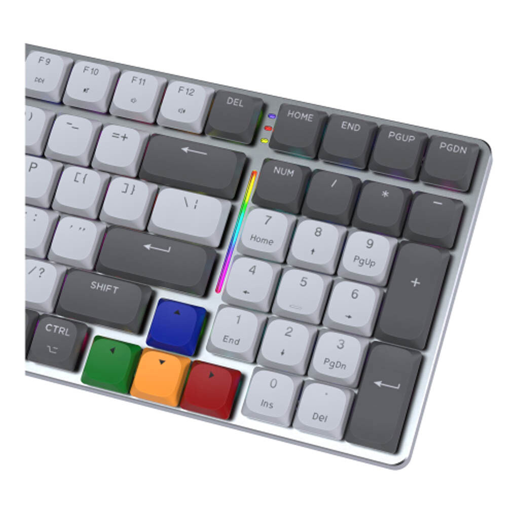 Клавіатура Fantech MAXFIT AIR99 MK916, Сірий - № 5 Клавіатура Fantech MAXFIT AIR99 MK916, Сірий - № 5