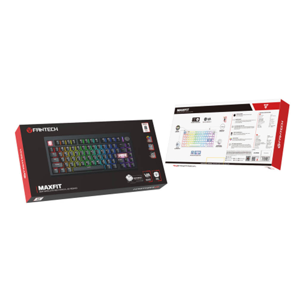 Клавіатура Fantech MAXFIT8 MK921, Чорний - № 5 Клавіатура Fantech MAXFIT8 MK921, Чорний - № 5