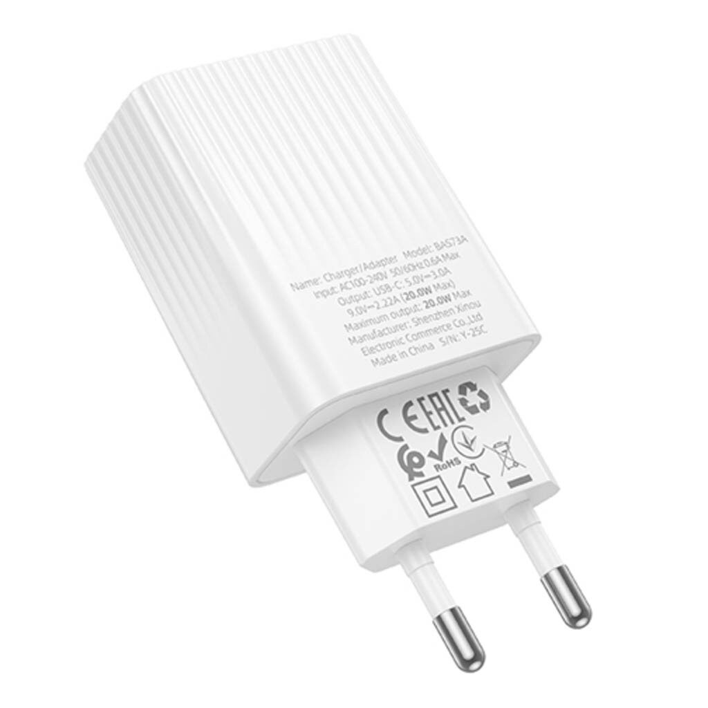 СЗУ Borofone BAS73A, Белый - № 3 СЗУ Borofone BAS73A, Белый - № 3