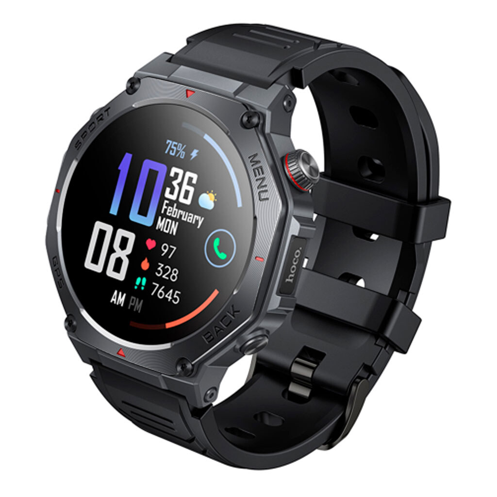 Розумний годинник Hoco Y37, Чорний - № 1 Розумний годинник Hoco Y37, Чорний - № 1