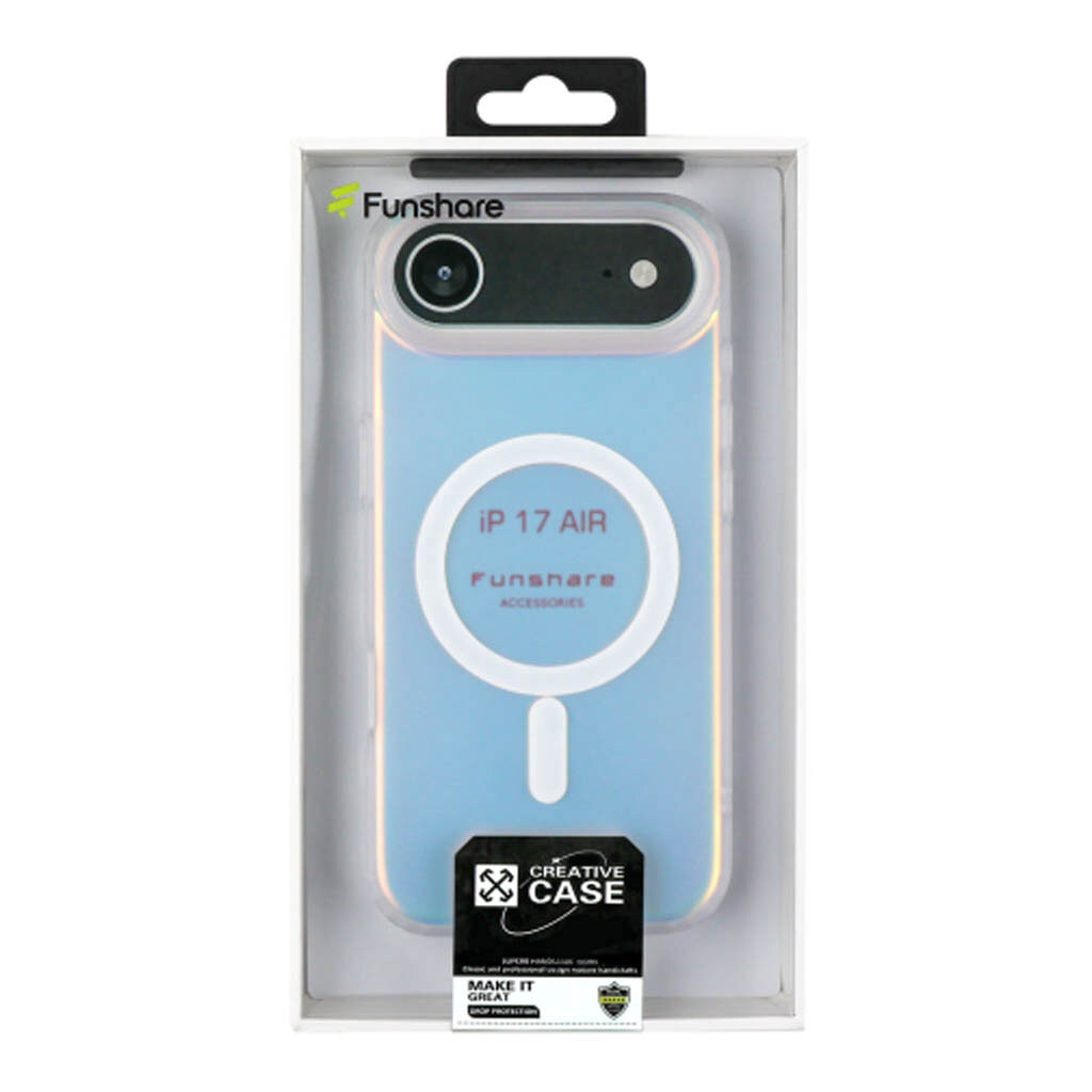 Чохол (накладка) Apple iPhone 17 Air, IMD Gradient, MagSafe, Прозорий - № 6 Чохол (накладка) Apple iPhone 17 Air, IMD Gradient, MagSafe, Прозорий - № 6