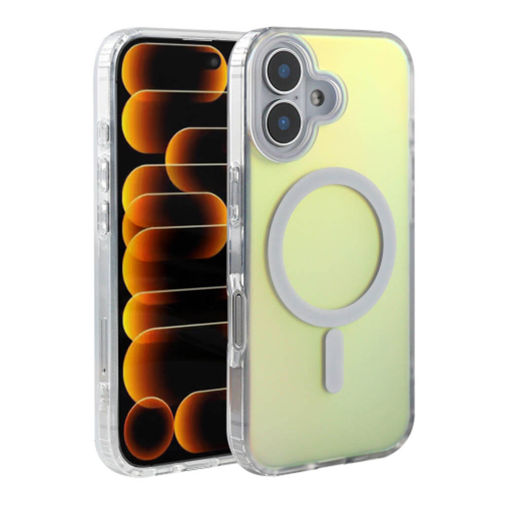 Чохол (накладка) Apple iPhone 17, IMD Gradient, MagSafe, Прозорий - № 6 Чохол (накладка) Apple iPhone 17, IMD Gradient, MagSafe, Прозорий - № 6