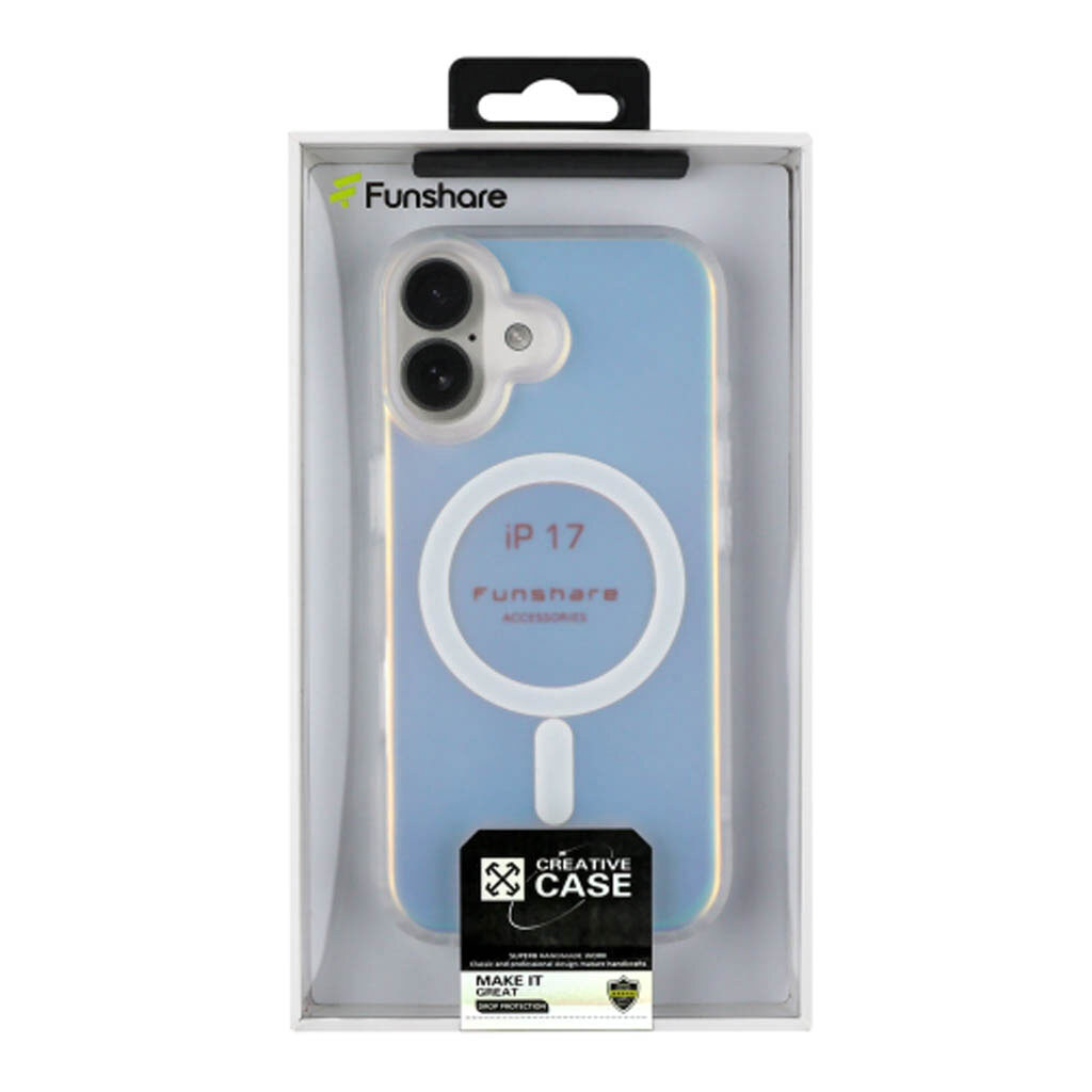 Чохол (накладка) Apple iPhone 17, IMD Gradient, MagSafe, Прозорий - № 7 Чохол (накладка) Apple iPhone 17, IMD Gradient, MagSafe, Прозорий - № 7