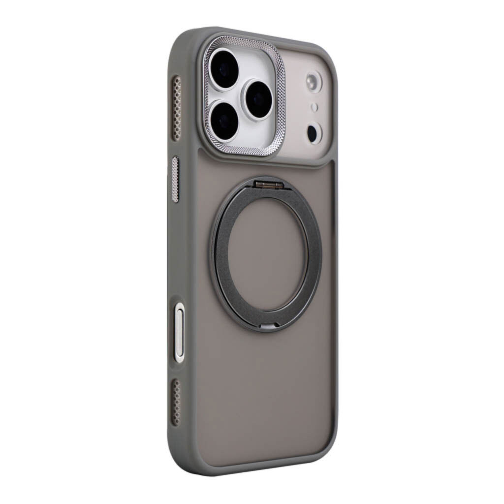 Чохол (накладка) Apple iPhone 17 Pro Max, Spin Case, MagSafe, Чорний - № 2 Чохол (накладка) Apple iPhone 17 Pro Max, Spin Case, MagSafe, Чорний - № 2