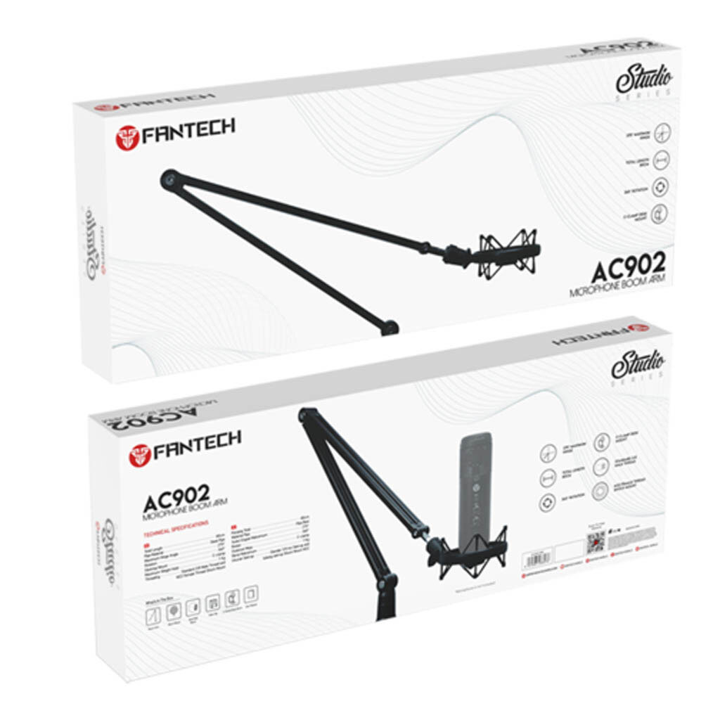 Штатив для микрофона Fantech AC902s, Черный - № 6 Штатив для микрофона Fantech AC902s, Черный - № 6