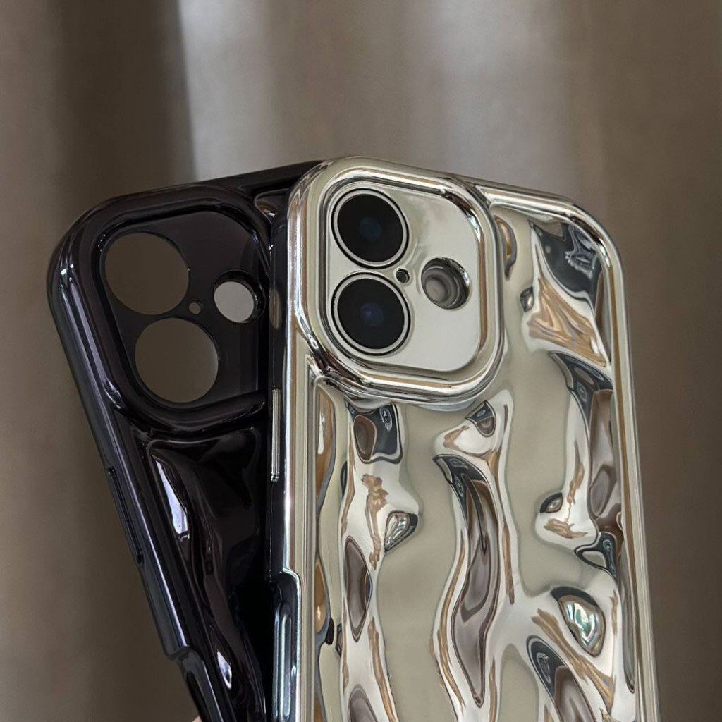 Чехол (накладка) Apple iPhone 15 Pro Max, Bubble Wavy 3D, Фіолетовий - № 8 Чехол (накладка) Apple iPhone 15 Pro Max, Bubble Wavy 3D, Фіолетовий - № 8