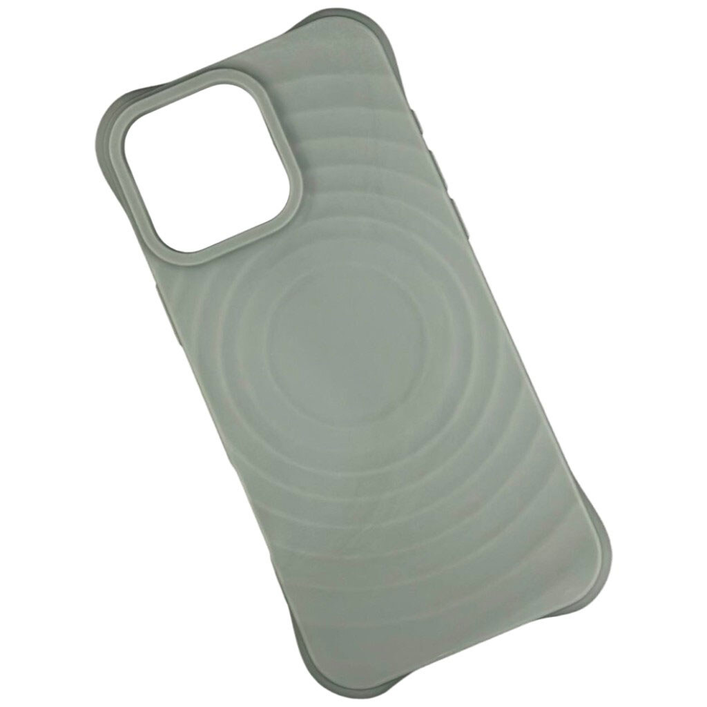 Чехол (накладка) Apple iPhone 17 Pro, Wave Grip 3D, Оливковий - № 1 Чехол (накладка) Apple iPhone 17 Pro, Wave Grip 3D, Оливковий - № 1