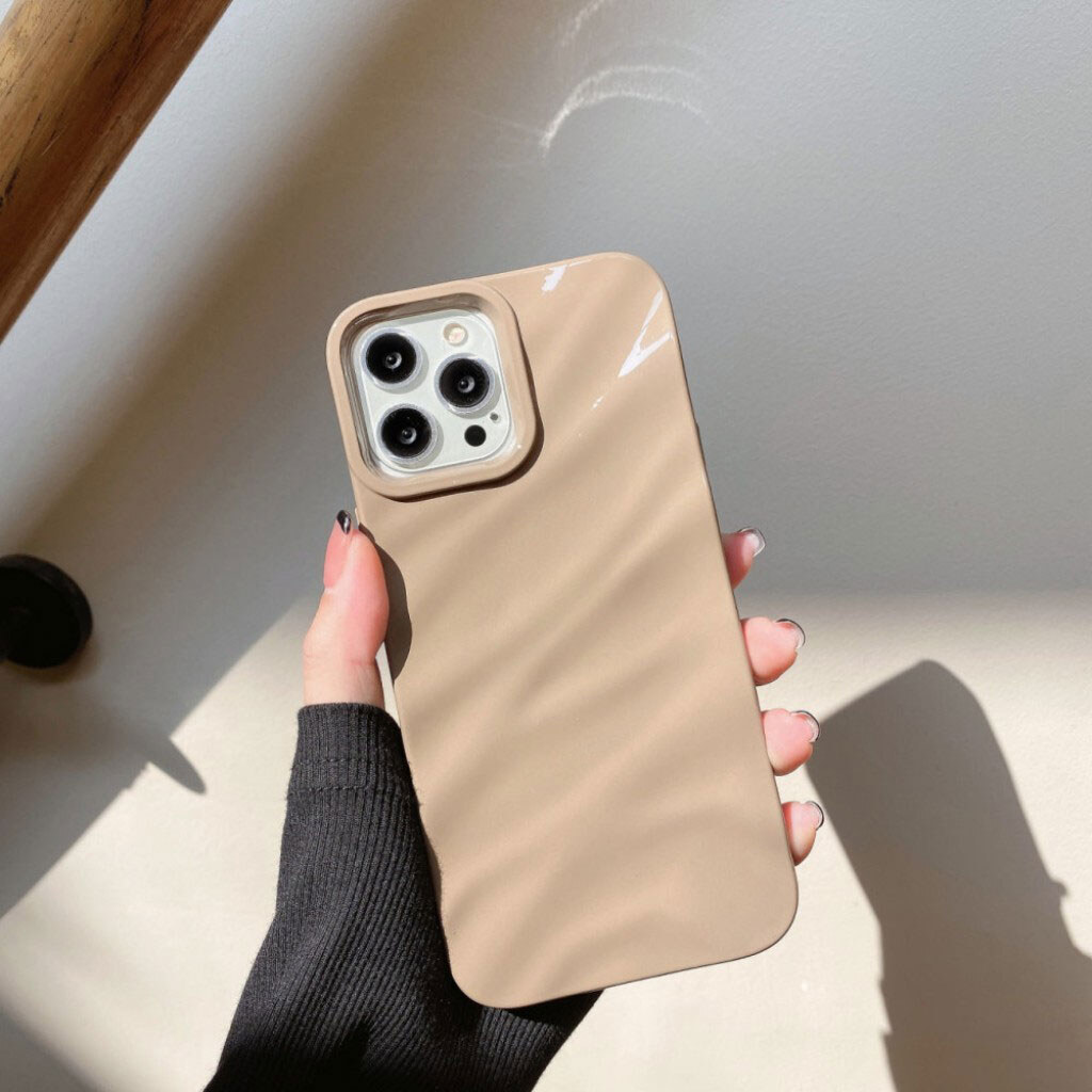 Чехол (накладка) Apple iPhone 17 Air, Wavy Pattern 3D, Белый - № 11 Чехол (накладка) Apple iPhone 17 Air, Wavy Pattern 3D, Белый - № 11